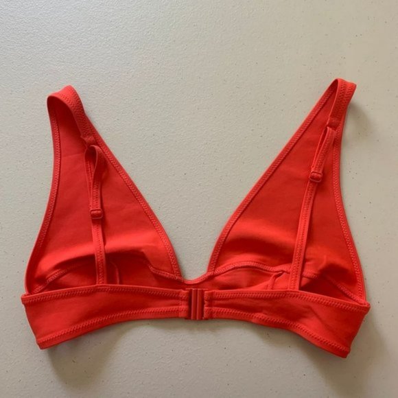 COS  Collection Of Style 2-Piece Bikini Swimsuit Swimwear Size 6 Coral Small S - Picture 3 of 13